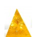 Подарък за новодомци- Пирамида оргонит за здраве и енергия с цитрин и Жълт Яспис - дървото на Здравето размер XL
