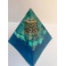 Подарък за късмет в дома - Оргонит пирамида за късмет спокойствие и пари Sea Magic размер XL