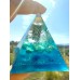 Подарък за късмет в дома - Оргонит пирамида за късмет спокойствие и пари Sea Magic размер XL