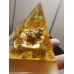 Оргонна фън шуй пирамида с Pi Xiu - подарък за нов дом за привличане на пари и късмет размер XL