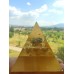Оргонна фън шуй пирамида с Pi Xiu - подарък за нов дом за привличане на пари и късмет размер XL